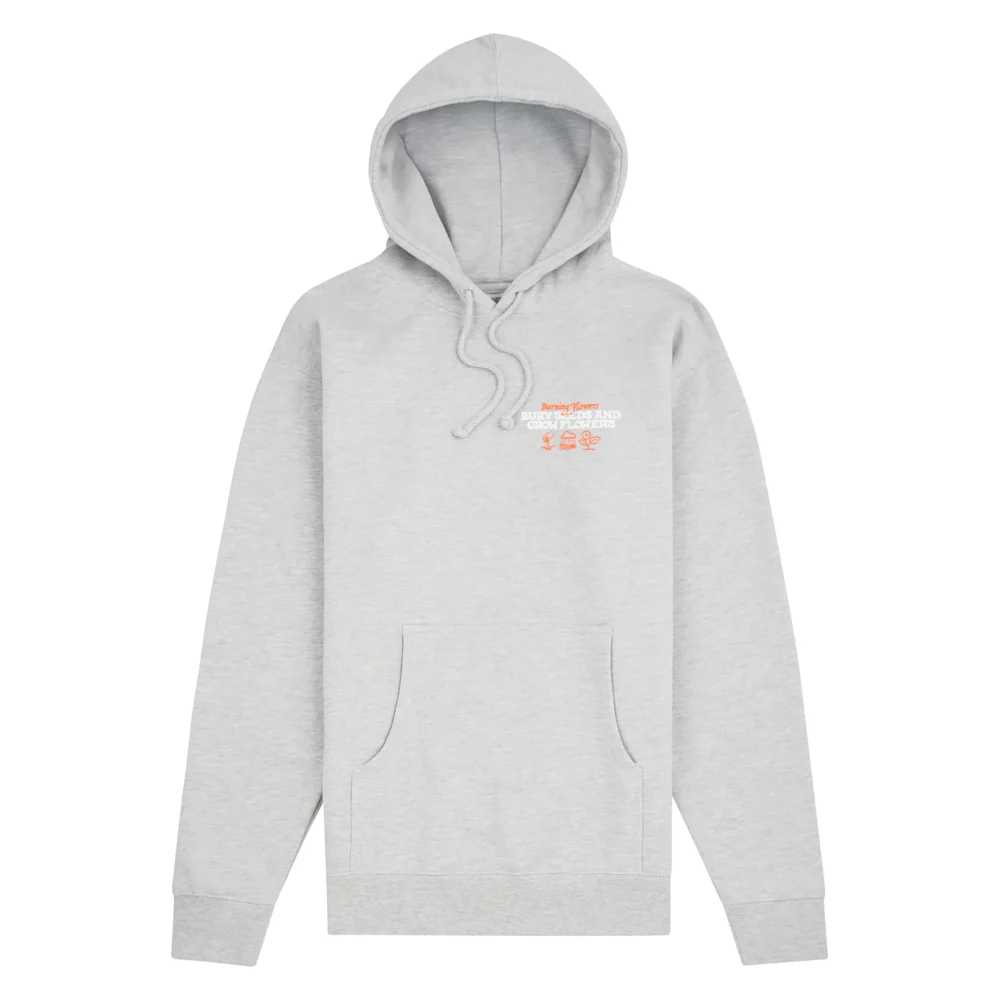 Premo | Burning Flowers | Hoodie - Grey