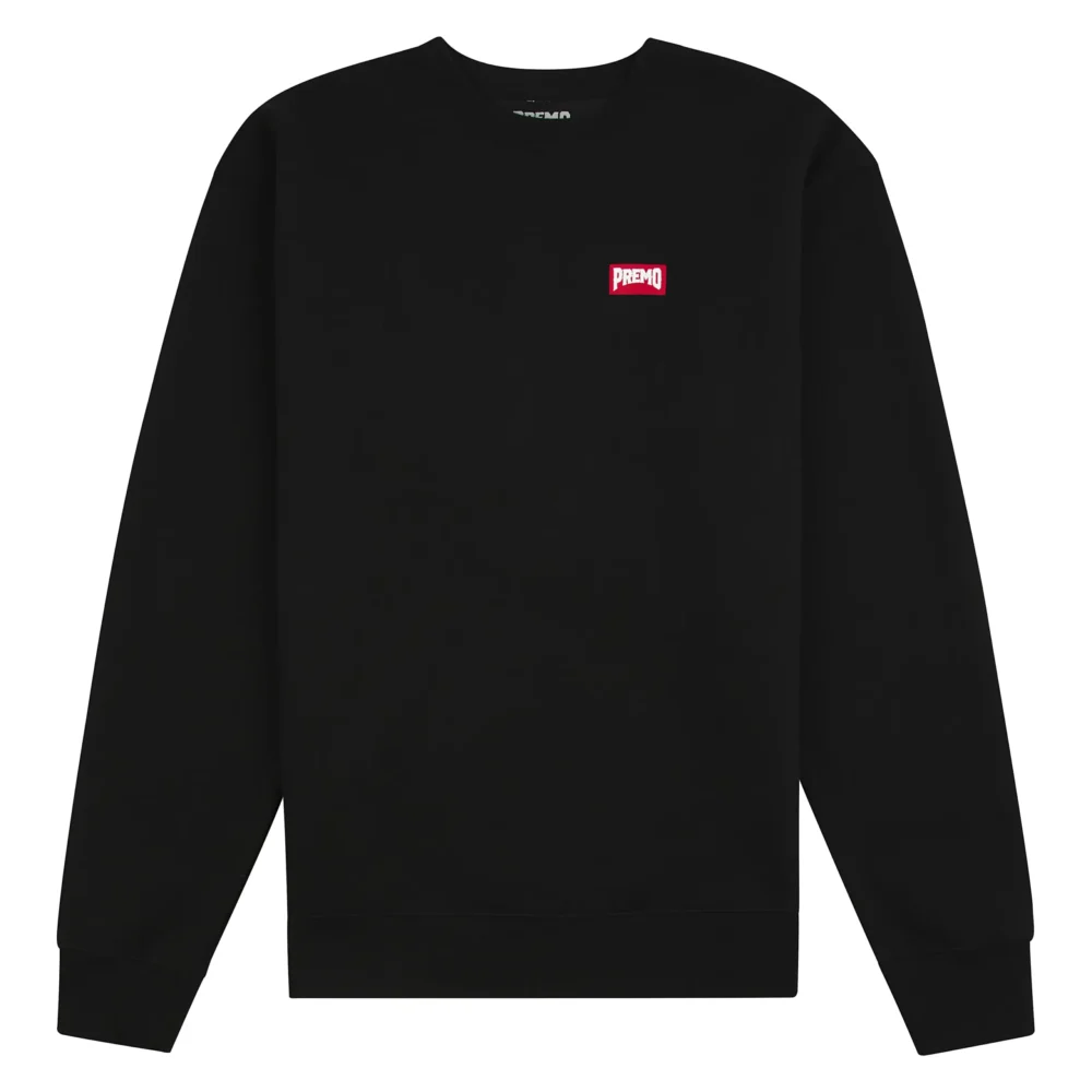 Premo | Pre-Packed Flowers | Crewneck Sweatshirt - Black/Red