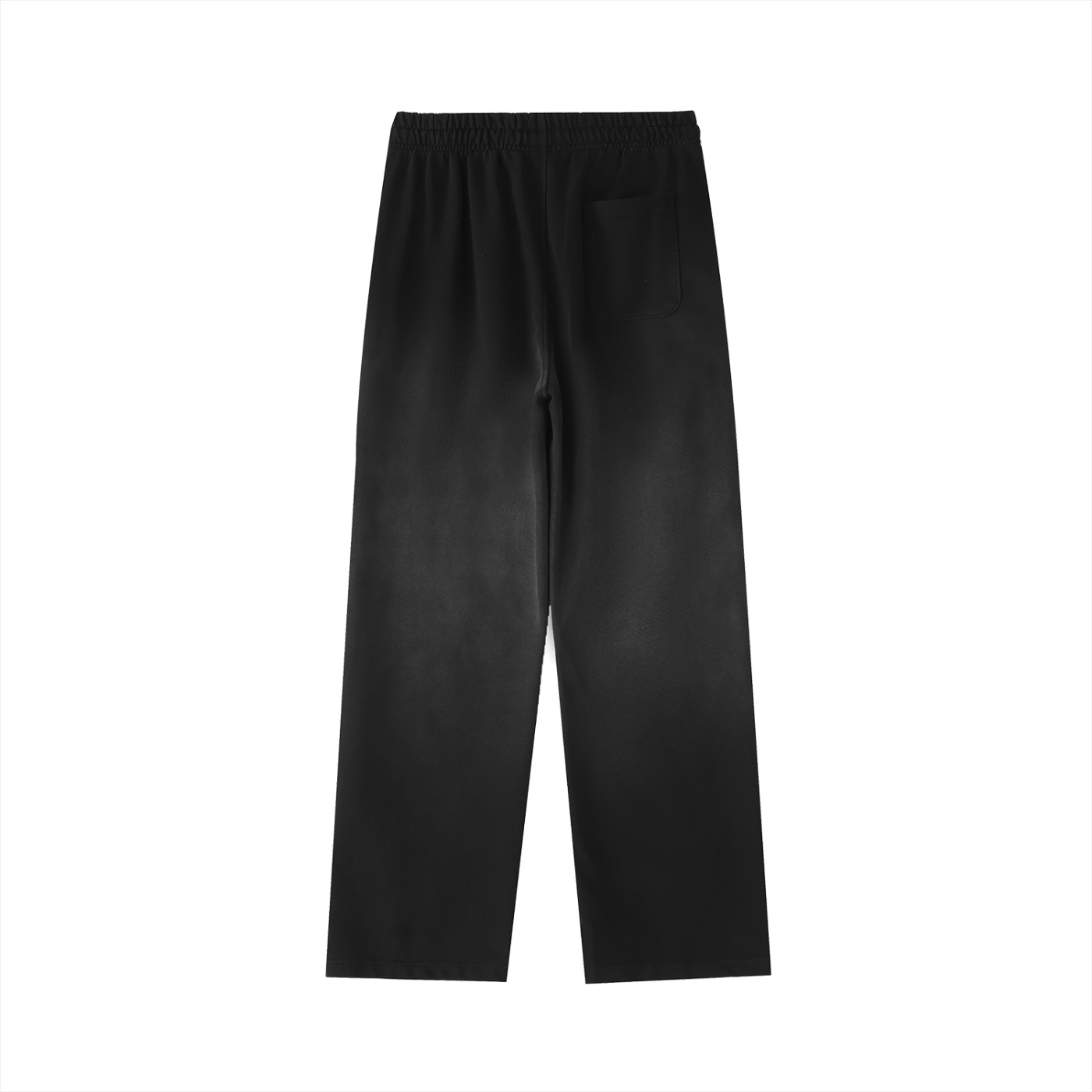 Creative Studio Black Vintage Straight-Leg Sweatpants - Image 2