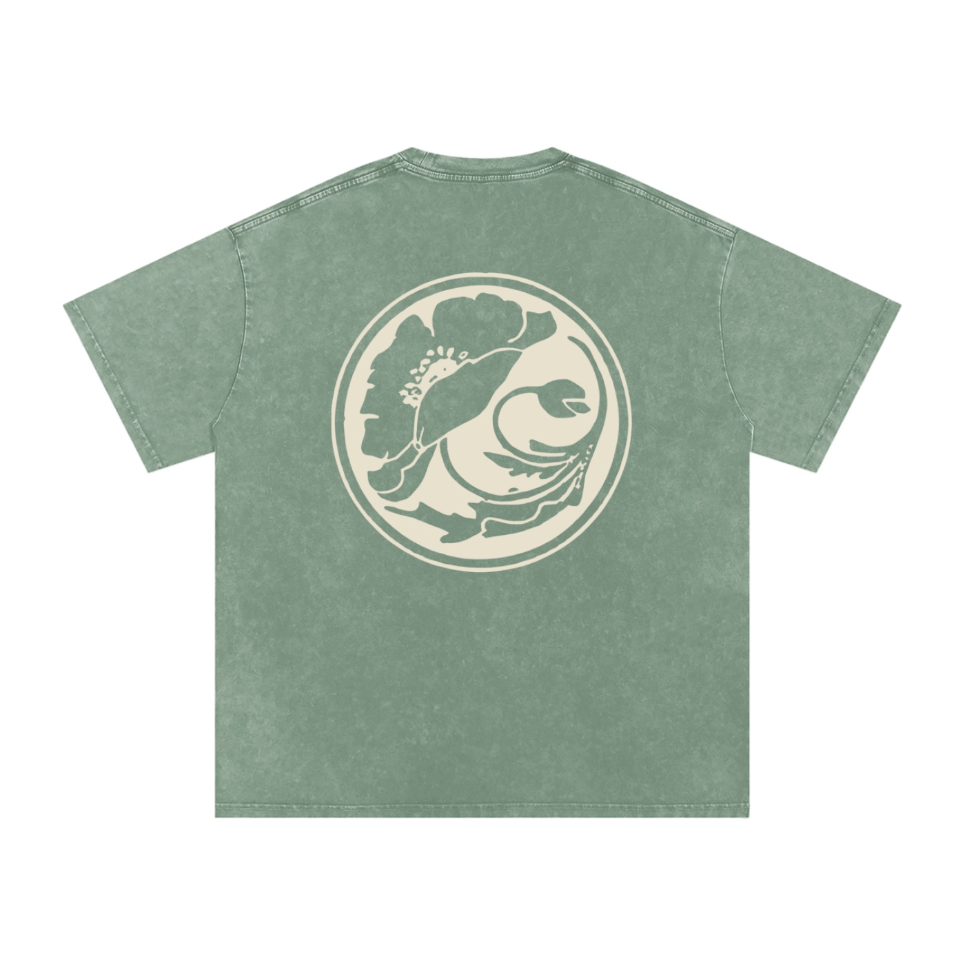 Creative Studio Green T-Shirt - Image 2