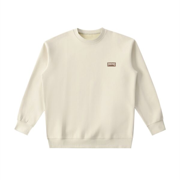 Creative Studio Cream & Brown Crewneck