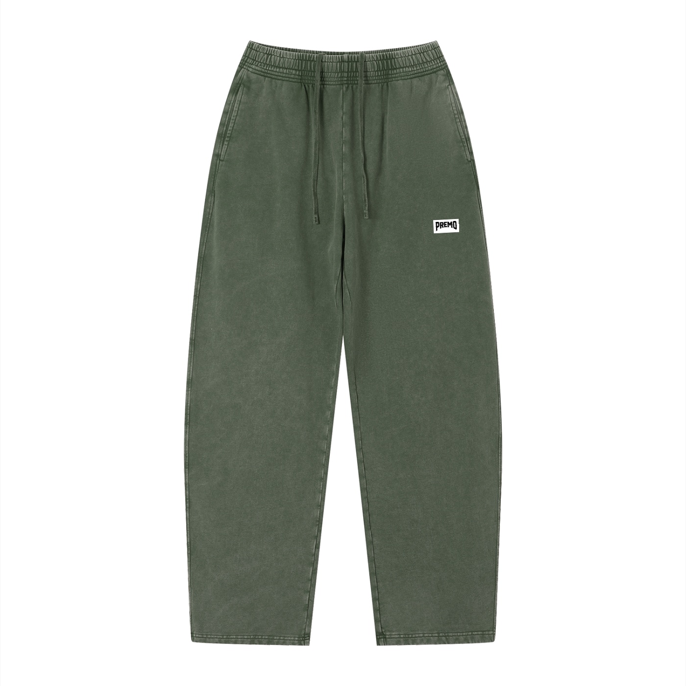 Burn Flowers Daily Dark Vintage Wash Loose Sweatpants - Image 6