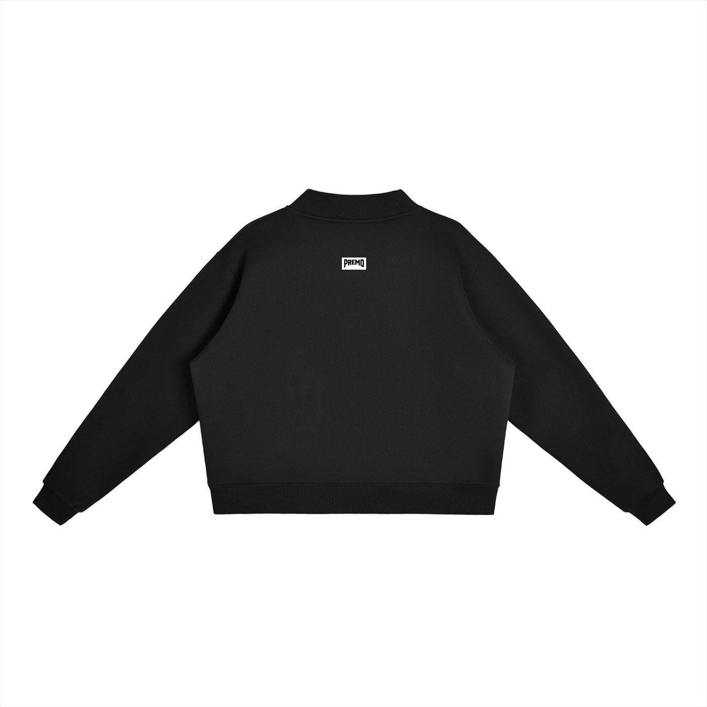 Burn Flowers Daily Fleece Black Crew Sweatshirt - Image 2