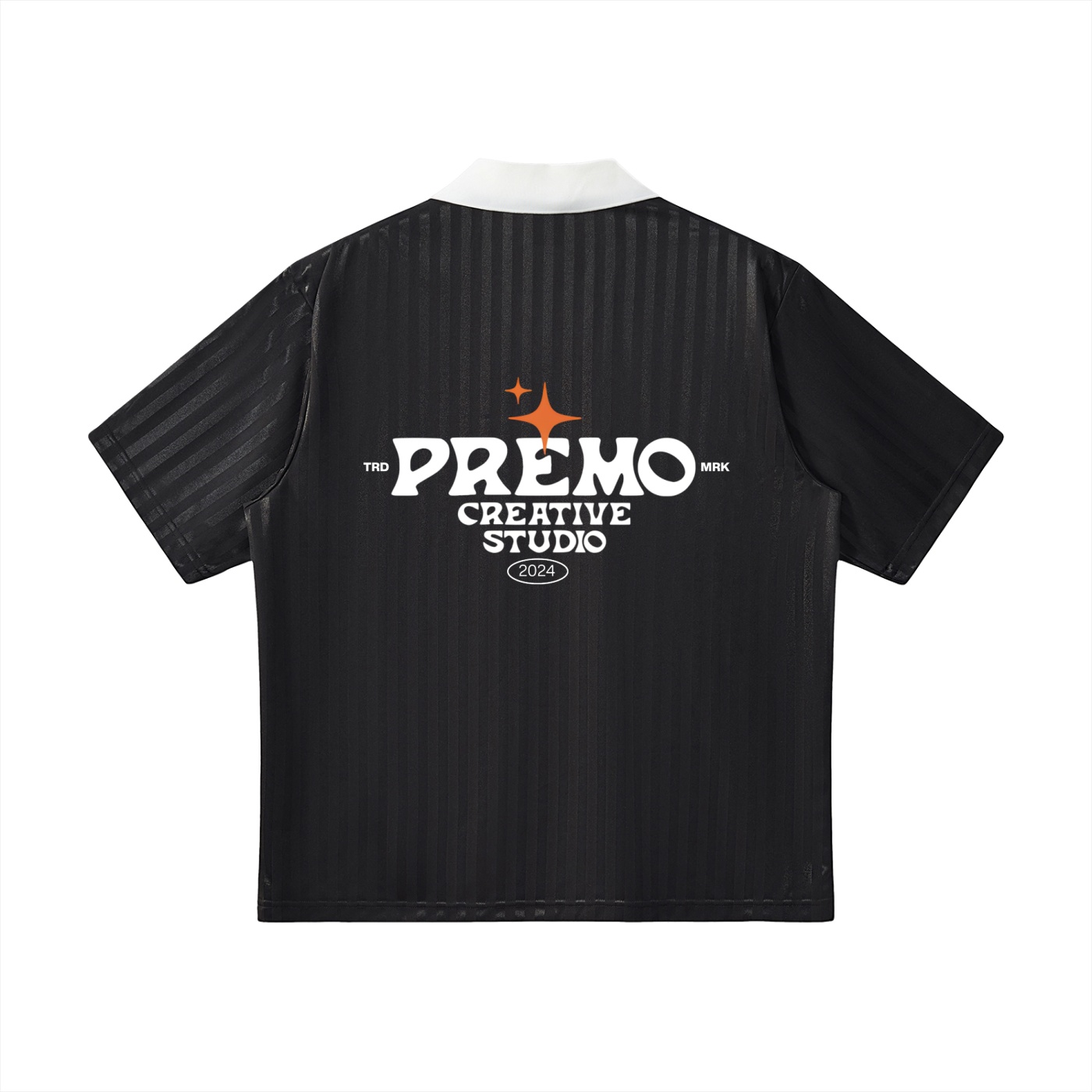 Premo Striped Dark Soccer Jersey - Image 2