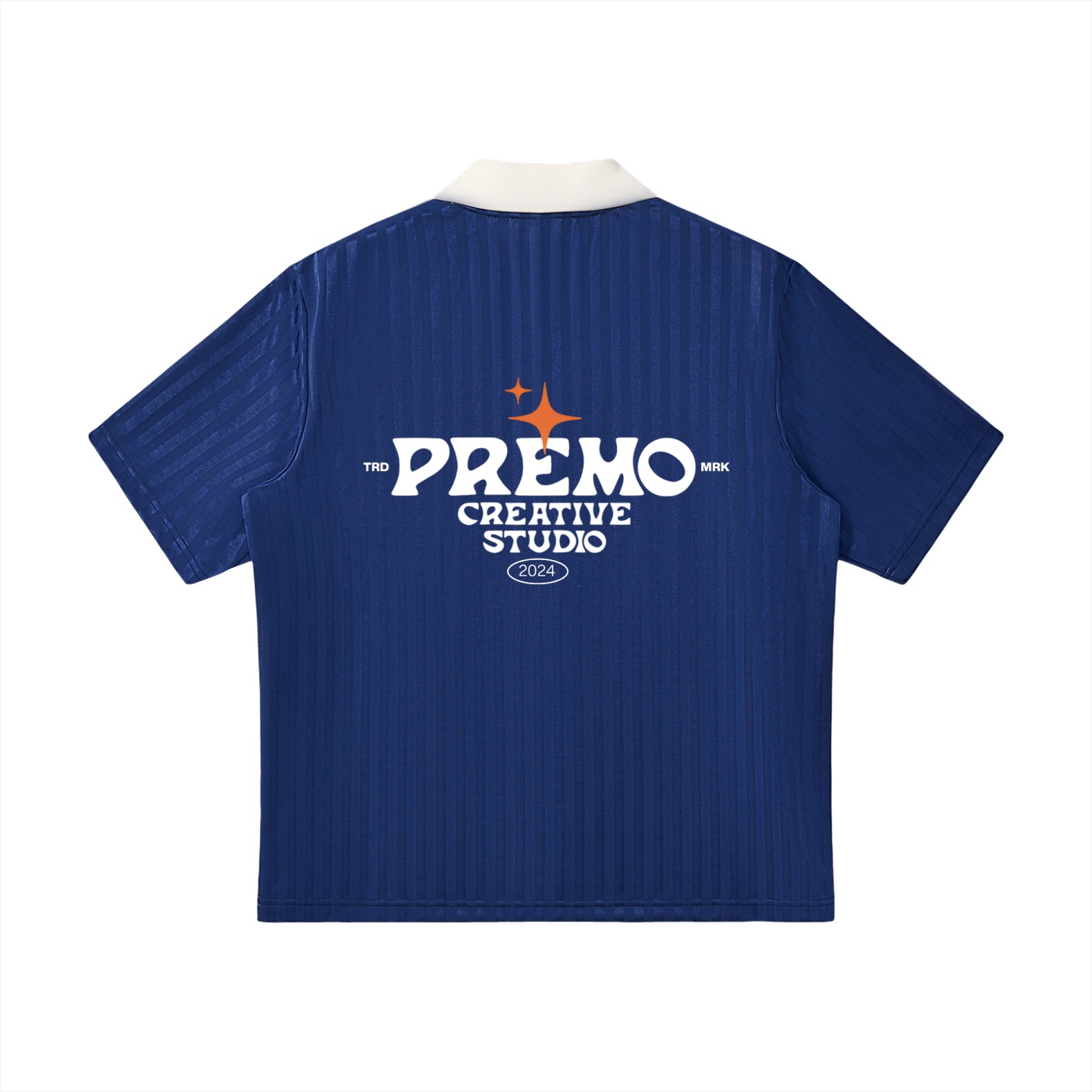 Premo Striped Dark Soccer Jersey - Image 4