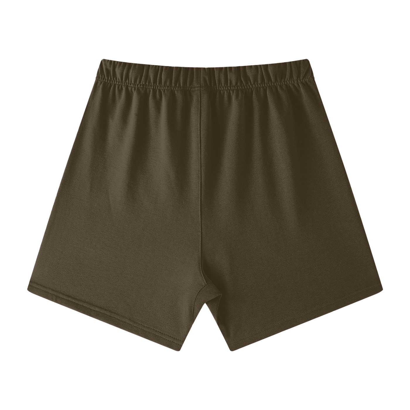 Premo Dark Earth Tone Loose Fit Cotton Shorts - Image 9