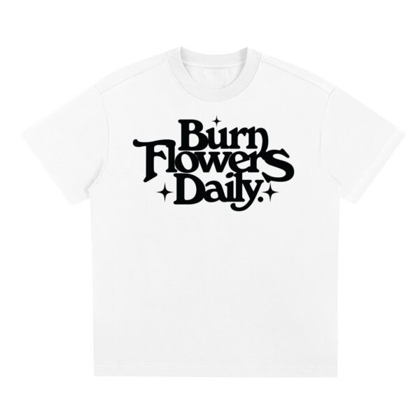 Burn Flowers Daily Light Quick-Dry Cooling T-Shirt