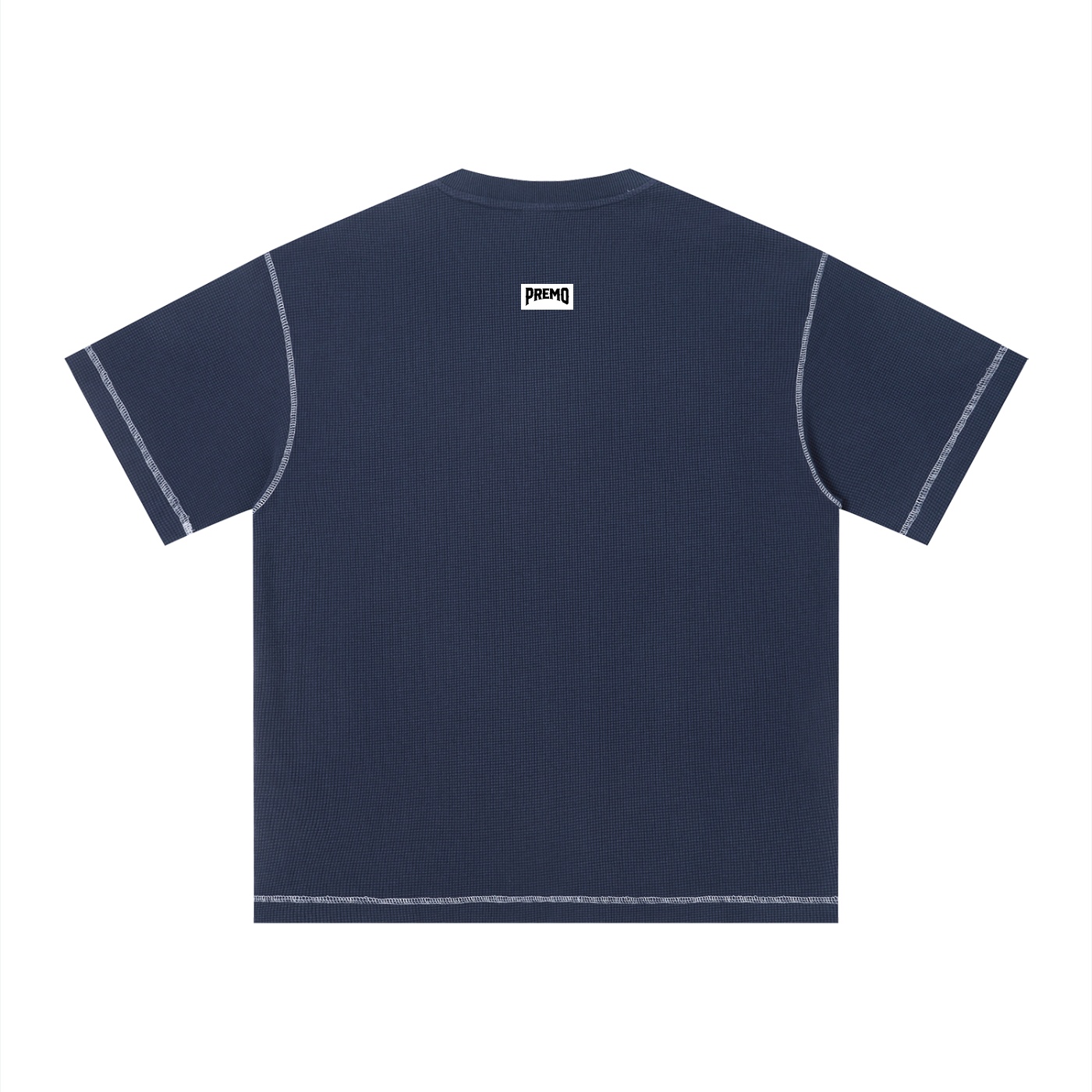 Burn Flowers Daily Dark Sunfade Waffle Boxy T-Shirt - Image 4