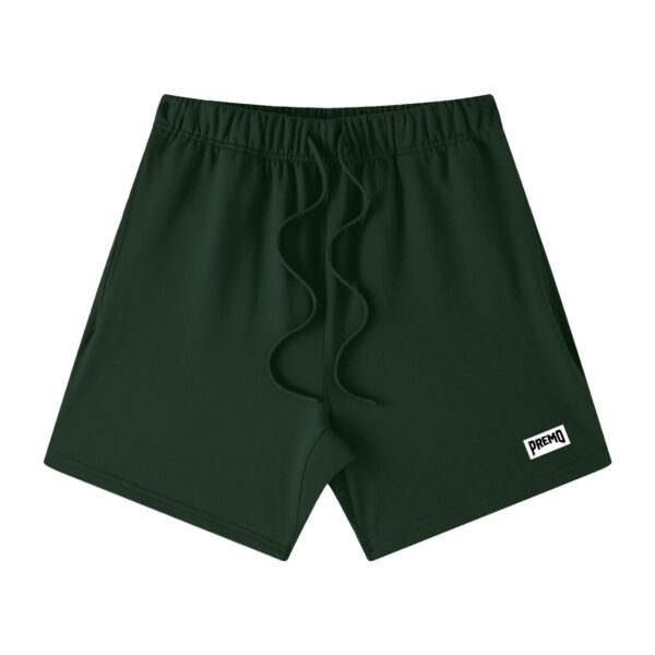 Premo Dark Earth Tone Loose Fit Cotton Shorts