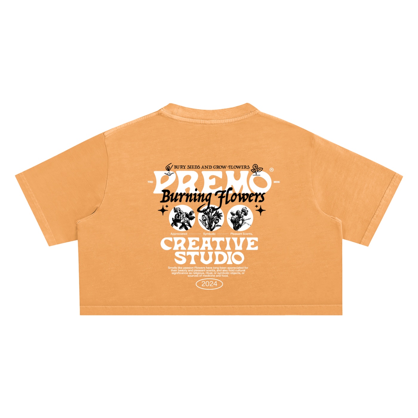PCS Snow Washed Crop Top