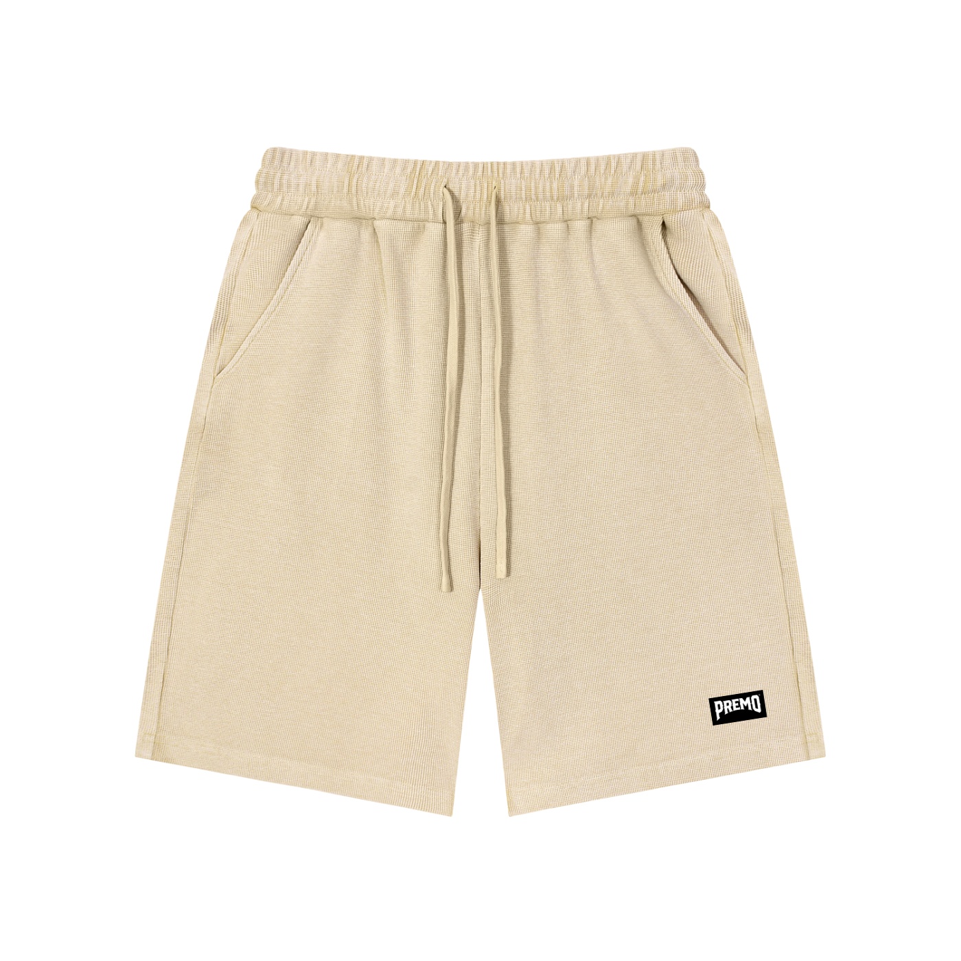Premo Light Mineral Wash Waffle Knit Shorts