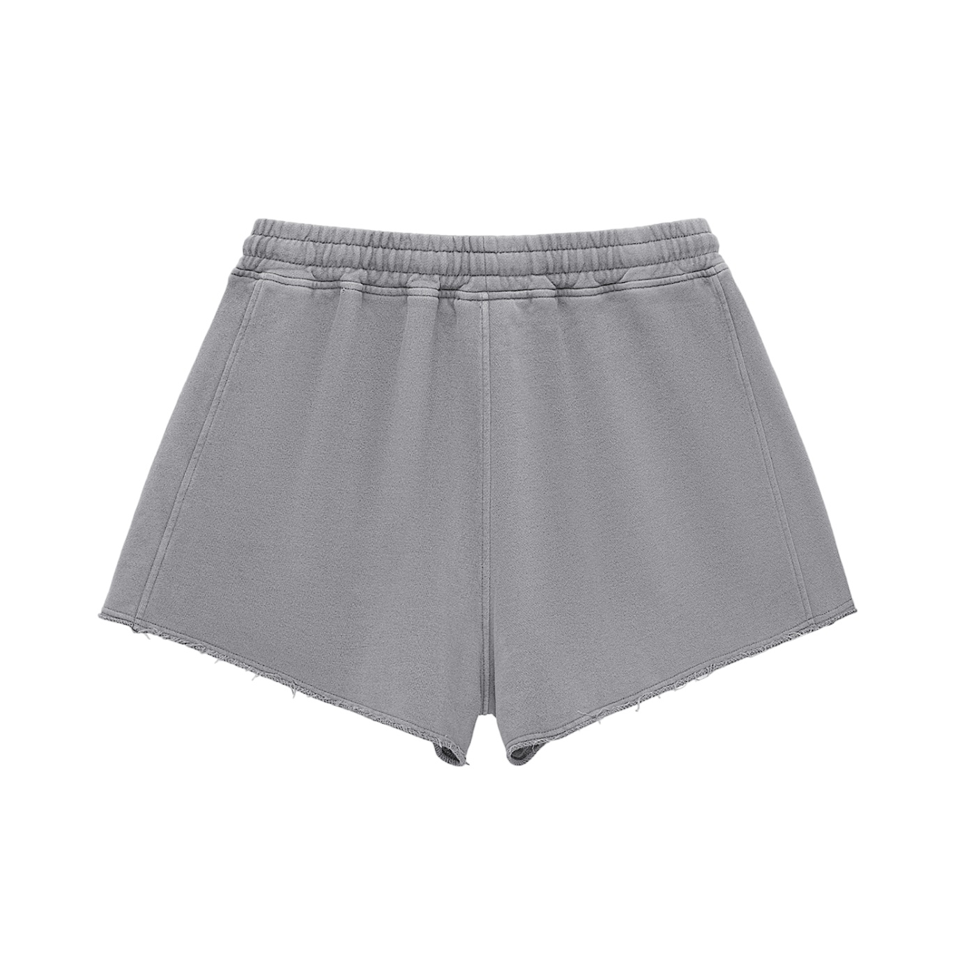Premo Raw Edge Drawstring Shorts - Image 4