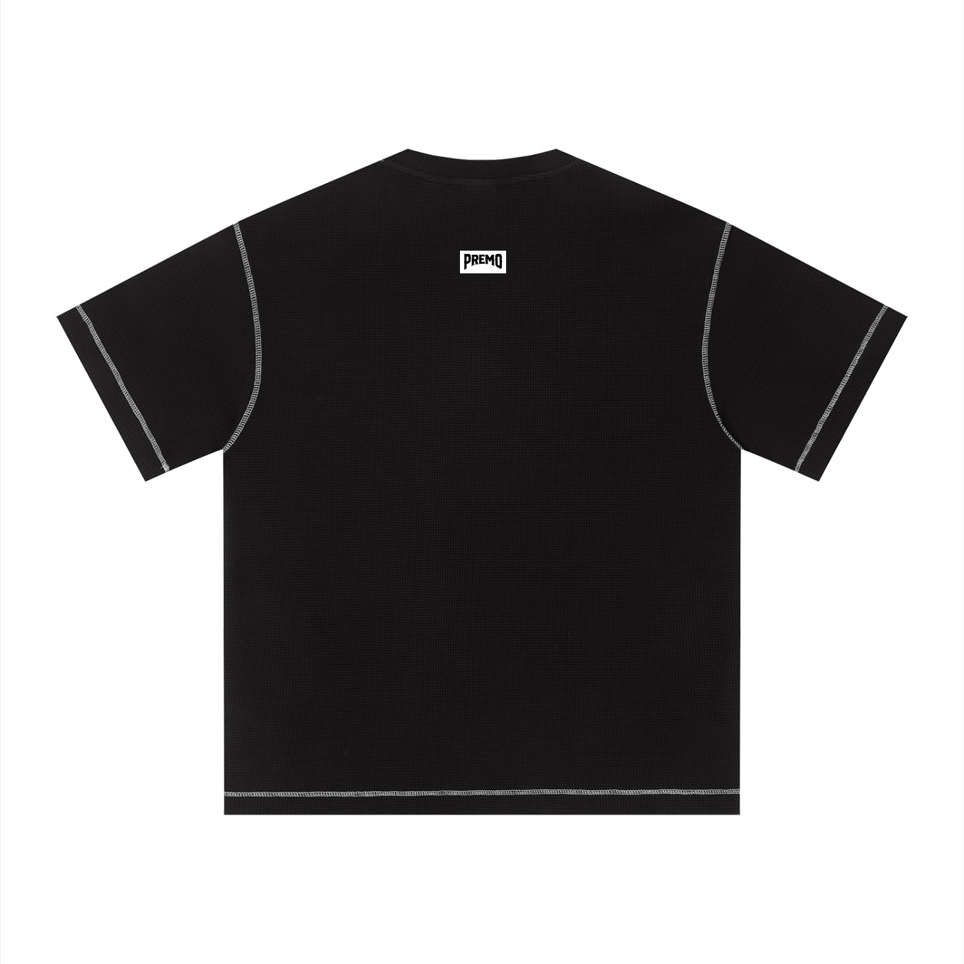 Burn Flowers Daily Dark Sunfade Waffle Boxy T-Shirt - Image 2